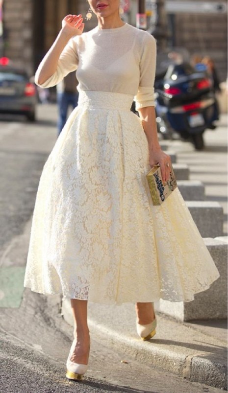 total white look3